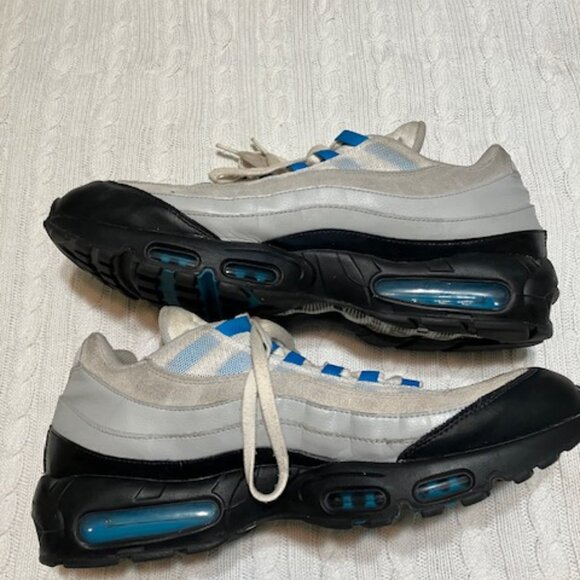 Nike air max 95 laser blue shoes - Picture 2 of 7